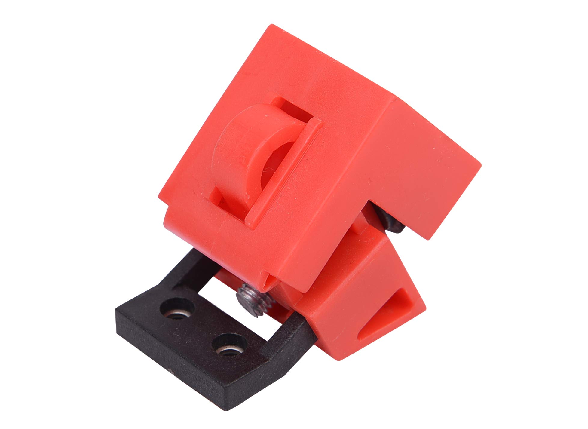Clamp-On Breaker Lockout for 120/277V,Pack of 1 Red: Amazon
